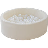 Tumble Time Vanilla Ball Pool in Vegan PU ø90cm 150 pcs. Balls
