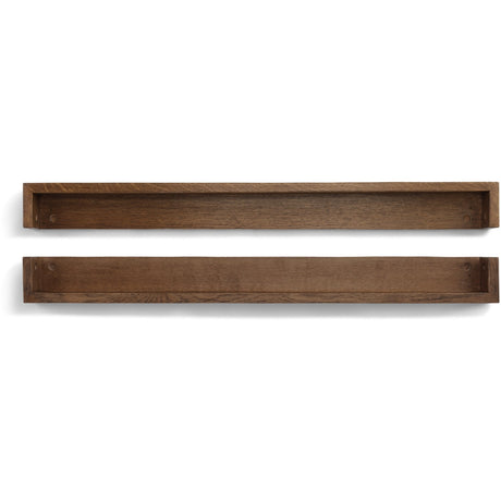 KAS Kopenhagen Smoked Oak Eli Conversion Kit Bed Ends X2