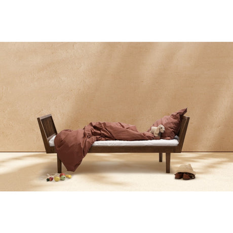 KAS Kopenhagen Smoked Oak Eli Bed