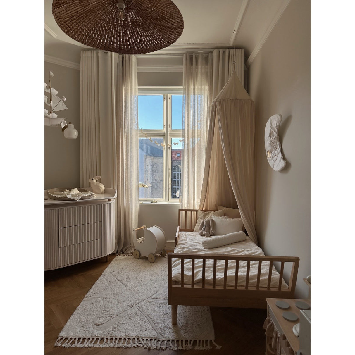KAS Kopenhagen Natural Oil Eli Junior Bed