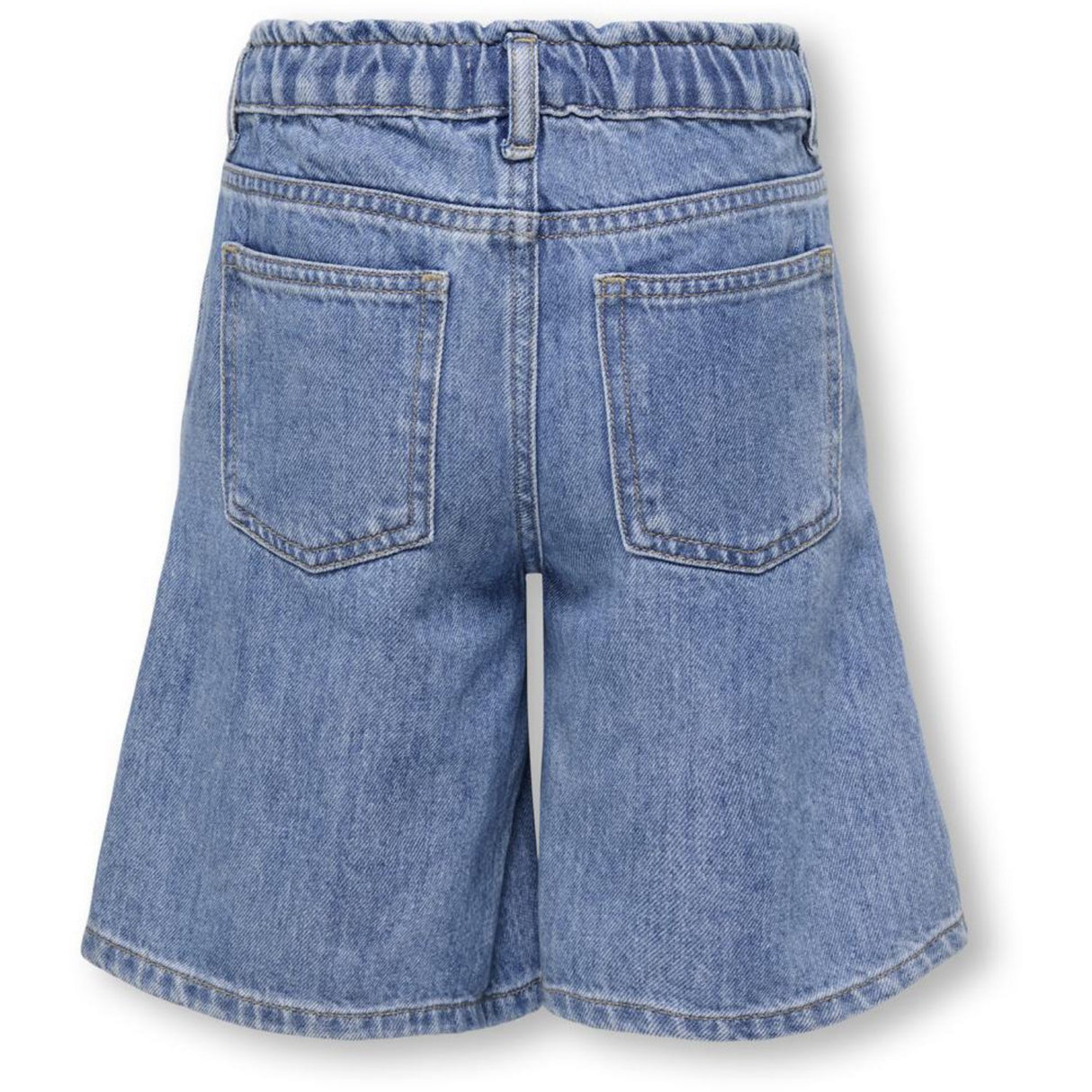 kids ONLY Light Blue Denim Kogcomet Wide Long Shorts Dnm Dia Noos