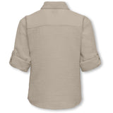 kids ONLY Feather Gray Kogthyra Life L/S Shirt Wvn