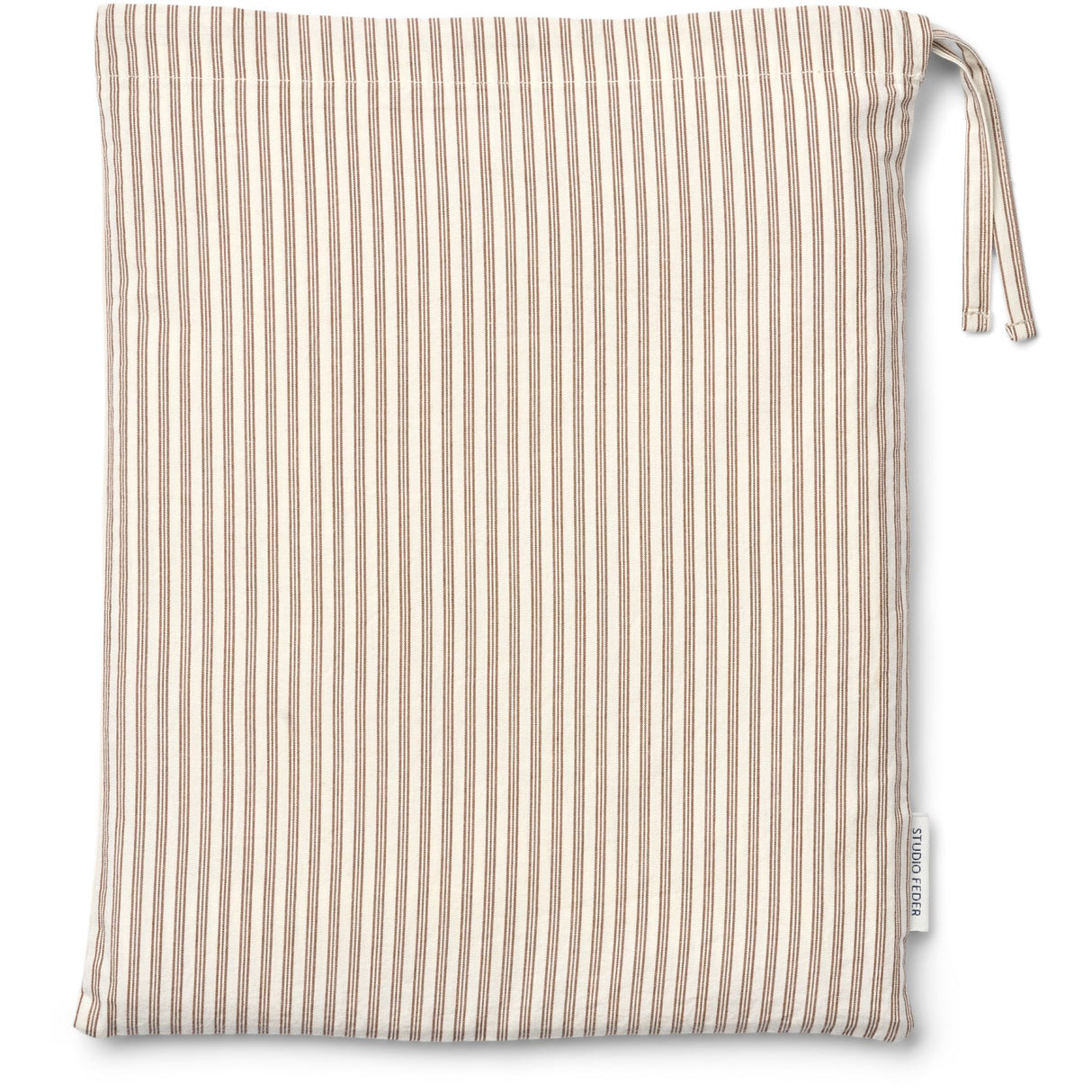 Studio Feder Brown Beach Stripe Bedding Percale