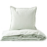 Studio Feder Soft Mint Stripe Bedding Percale