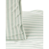 Studio Feder Soft Mint Stripe Bedding Percale