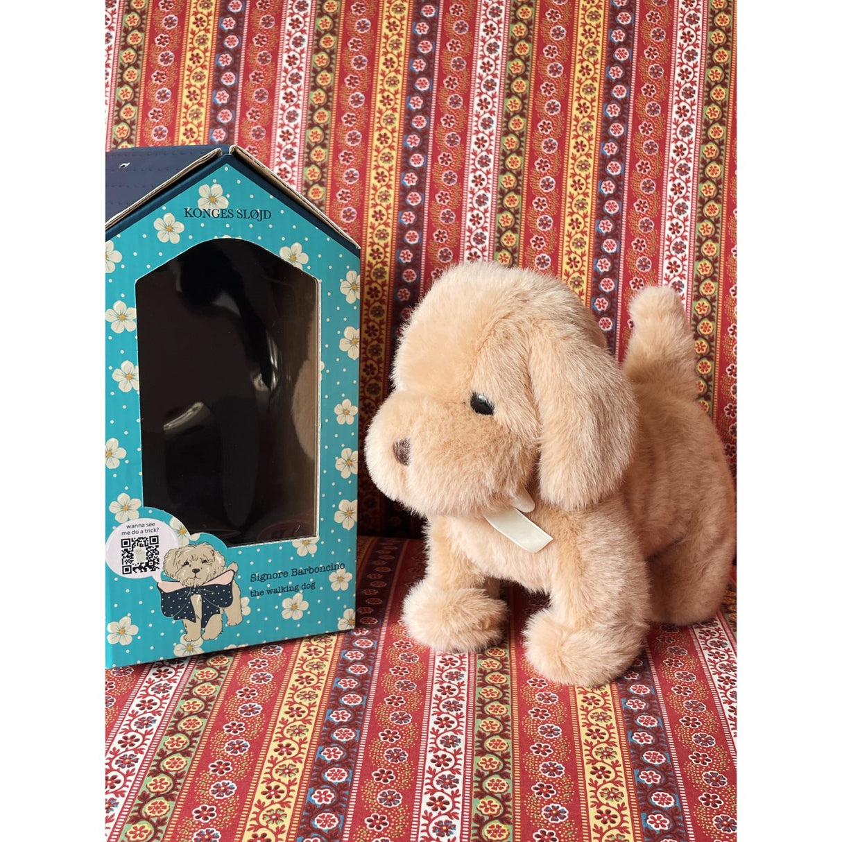 Konges Sløjd Brown Walking Dog