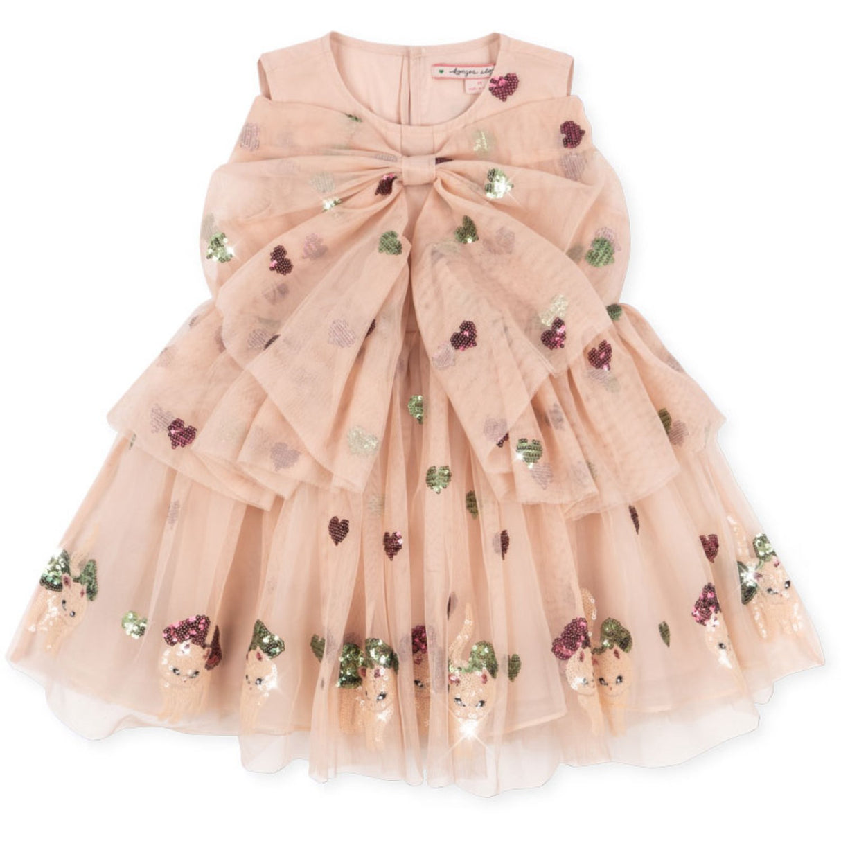 Konges Sløjd Bow Kitty Yvonne Bow Dress