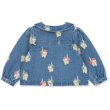 Konges Sløjd Bow Kitty Denim Magot Collar Jacket Gots