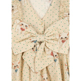 Konges Sløjd Dot Miao Mist Elin Bow Dress Gots