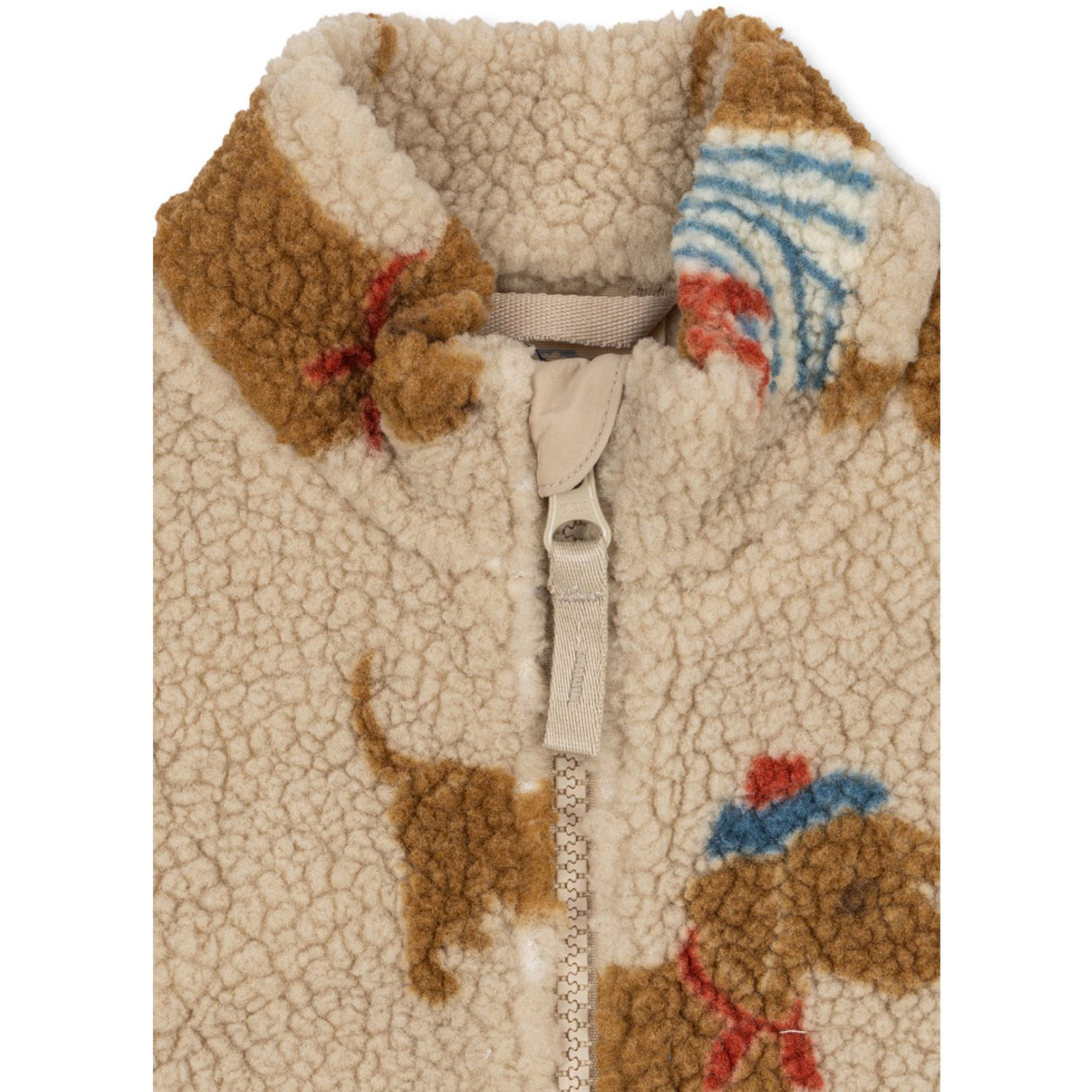 Konges Sløjd Bassotto Jody Teddy Jacket Grs