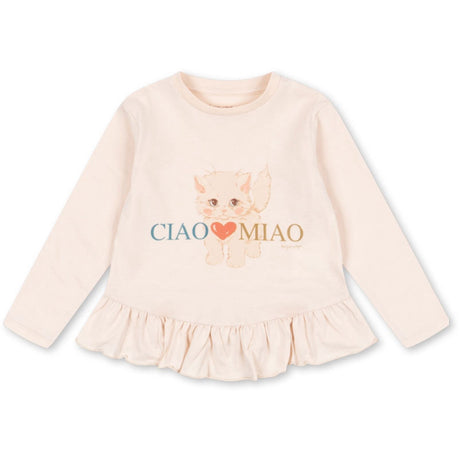 Konges Sløjd Ciao Miao Kitty Frill Tee Gots