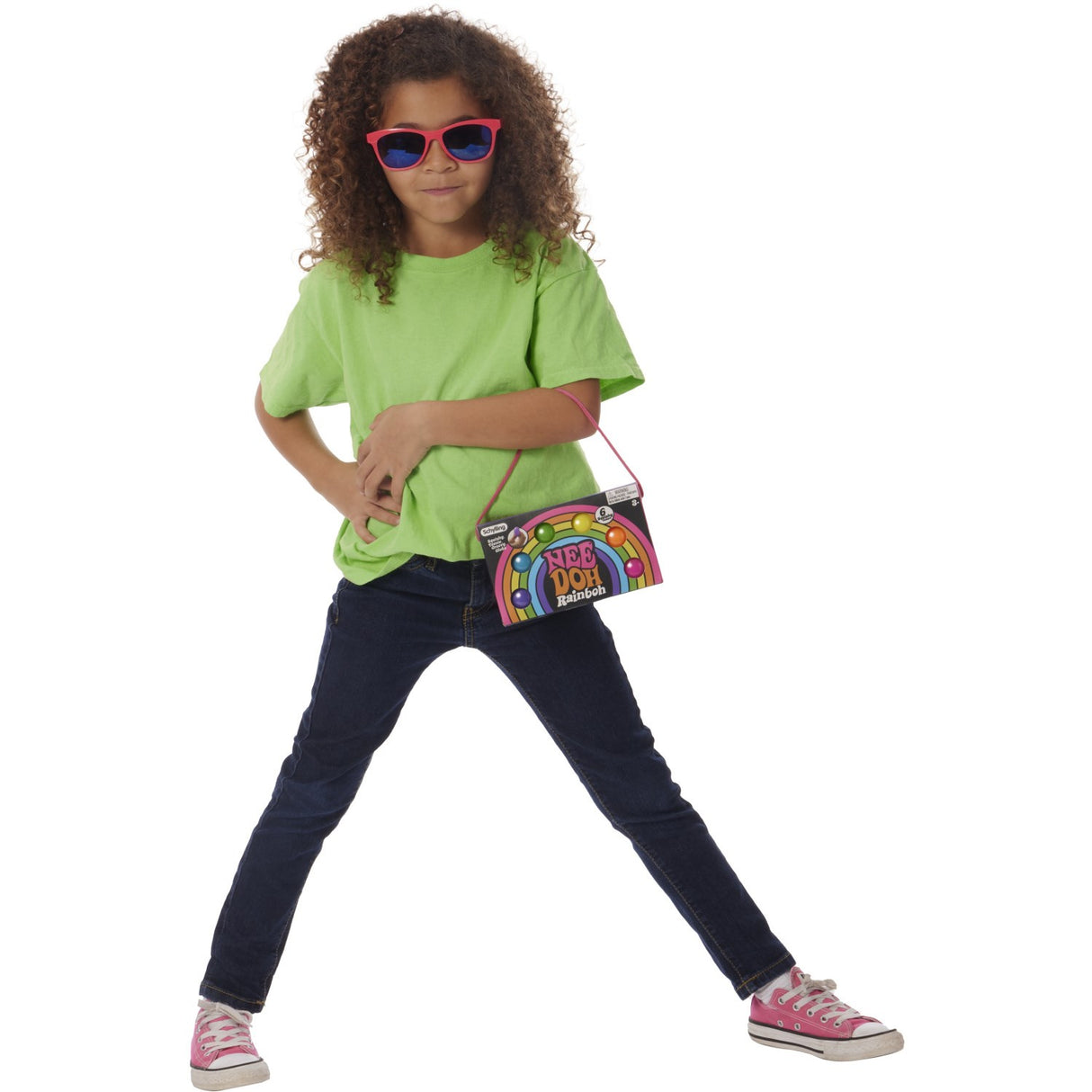 NeeDoh Teenie Rainbow 6-Pack