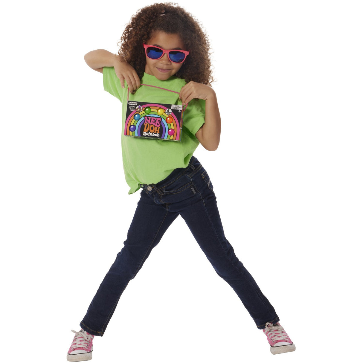 NeeDoh Teenie Rainbow 6-Pack