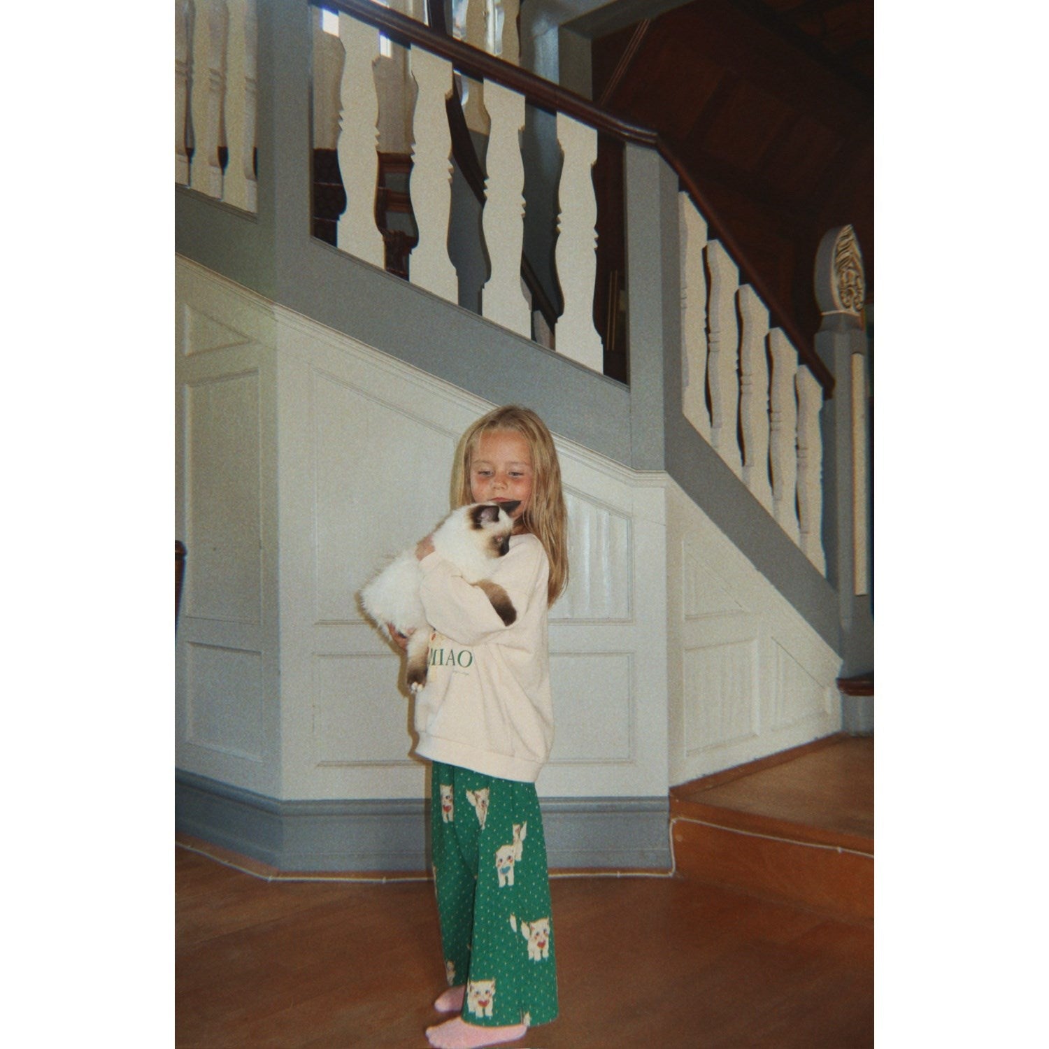【新品】kongessloejd ELIN PANTS 4y Buy Konges Sløjd Dot Miao Verde Elin Pants Gots | Luksusbaby