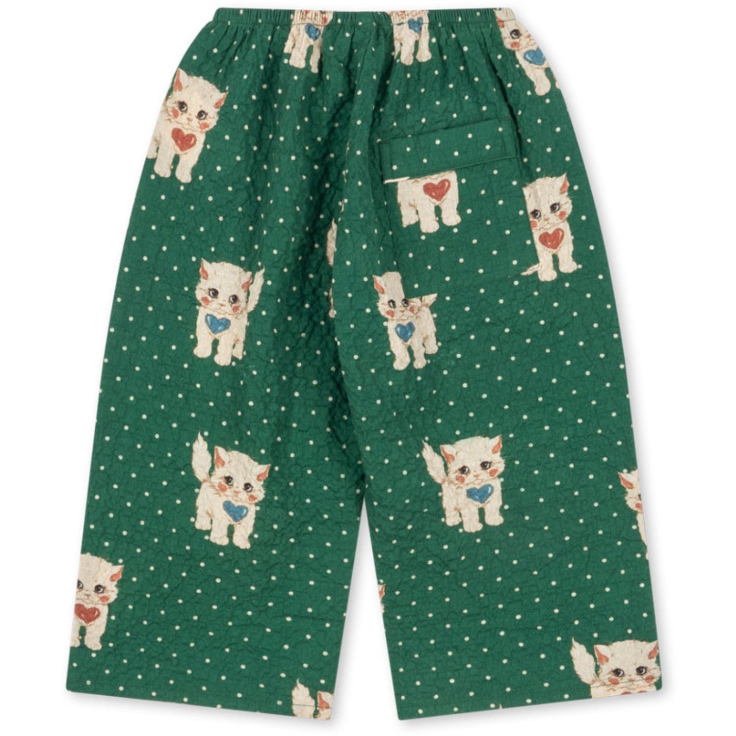 【新品】kongessloejd ELIN PANTS 4y Buy Konges Sløjd Dot Miao Verde Elin Pants Gots | Luksusbaby