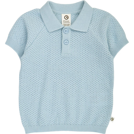 Müsli Ocean Sea Knit S/S Polo T Baby