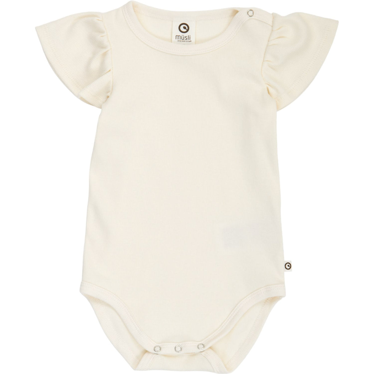 Müsli Tofu Cozy Me Rib Frill S/S Body