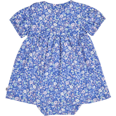 Müsli Azure Blue/ Nectar/ Tofu Primrose Puff S/S Dress Body