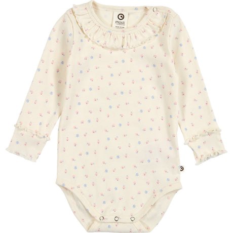 Müsli Tofu/ Nectar/ Shell Blue Spring Frill Collar L/S Body