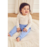 Müsli Tofu/ Nectar/ Shell Blue Spring Frill Collar L/S Body
