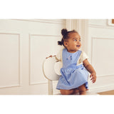 Müsli Shell Blue Spring Pinafore Dress Baby