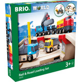 BRIO® 33210 Tog- And Vejbane, Lodsesæt