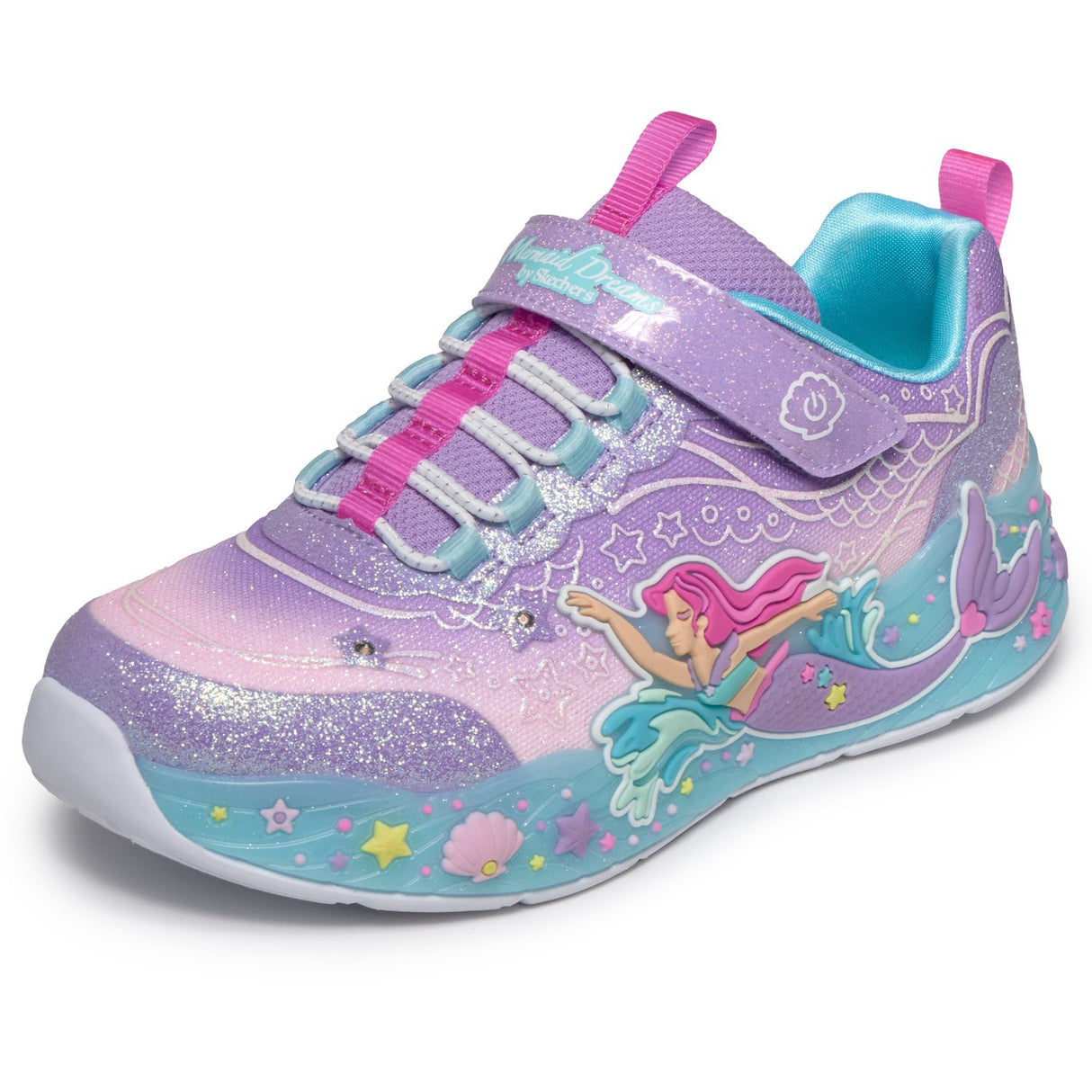 Skechers Purple S-Lights: Mermaid Dreams
