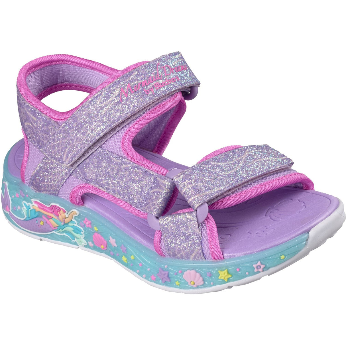 Skechers Purple Mermaid Dreams Sandal