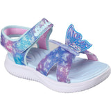 Skechers Blue Jumpsters Sandal – Butterfly Brights