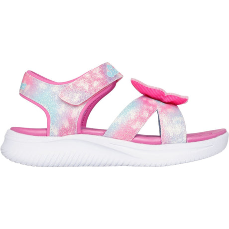 Skechers Pink Jumpsters Sandal – Butterfly Brights