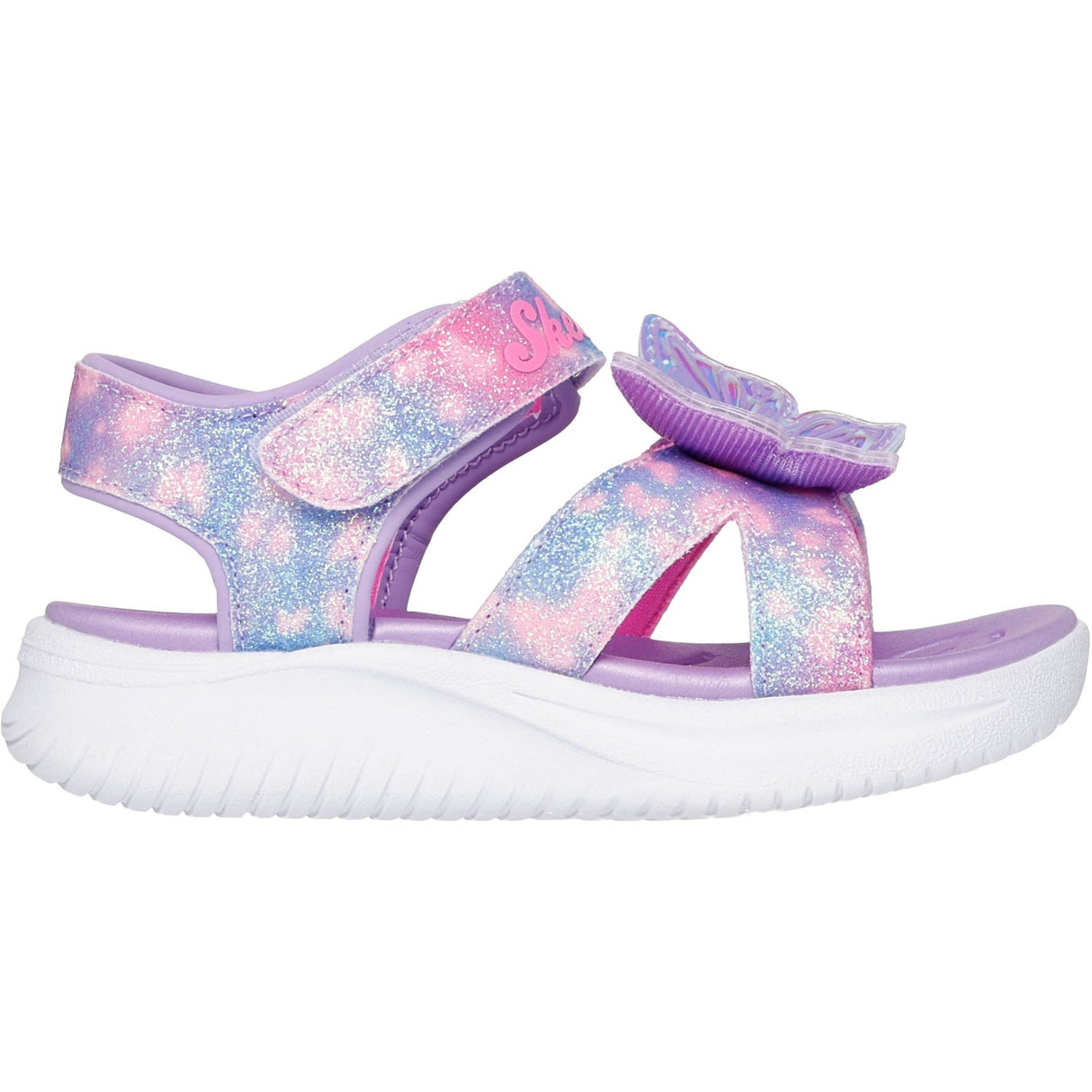 Skechers Purple S Lights - Jumpsters Sandal – Butterfly Brights