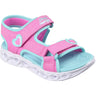 Skechers Pink Heart Lights Sandals