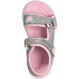 Skechers Silver Heart Lights Sandals