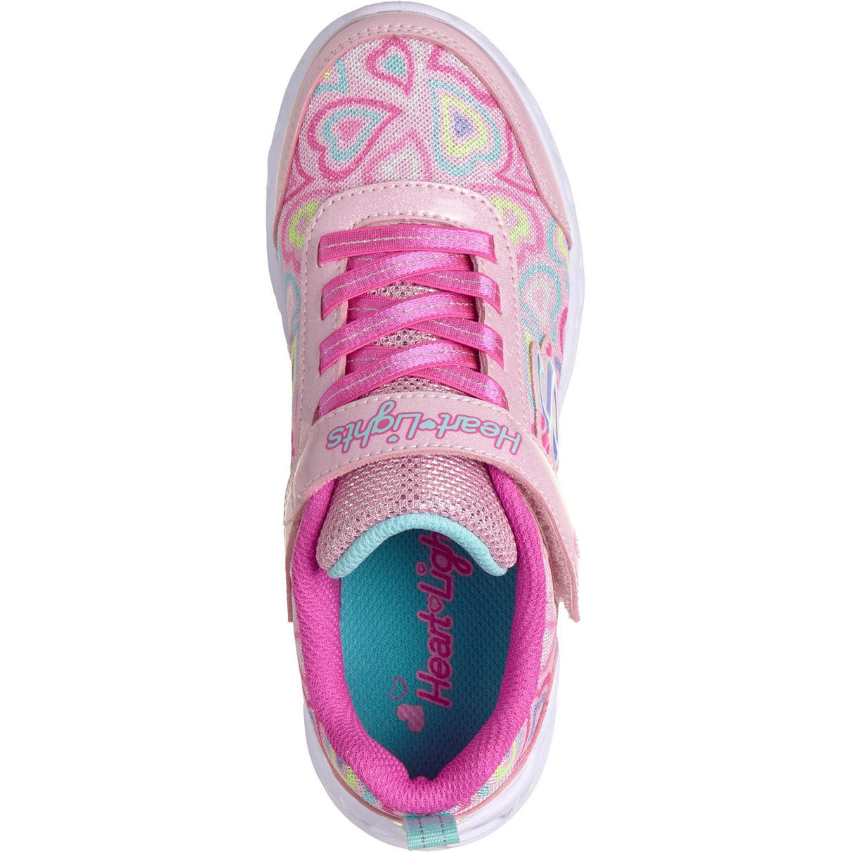 Skechers Pink Heart Lights - Boogie Love