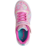 Skechers Pink Heart Lights - Boogie Love
