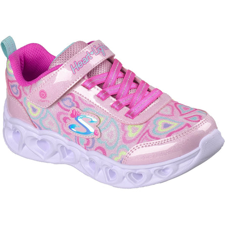 Skechers Pink Heart Lights - Boogie Love