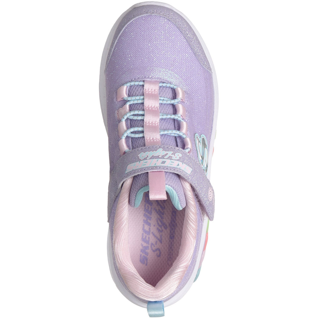 Skechers Purple Rainbow Cruisers - Glitzy Glow