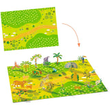 Djeco Creative Standing Stickers, Animal