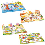 Djeco Creative Standing Stickers, Cars