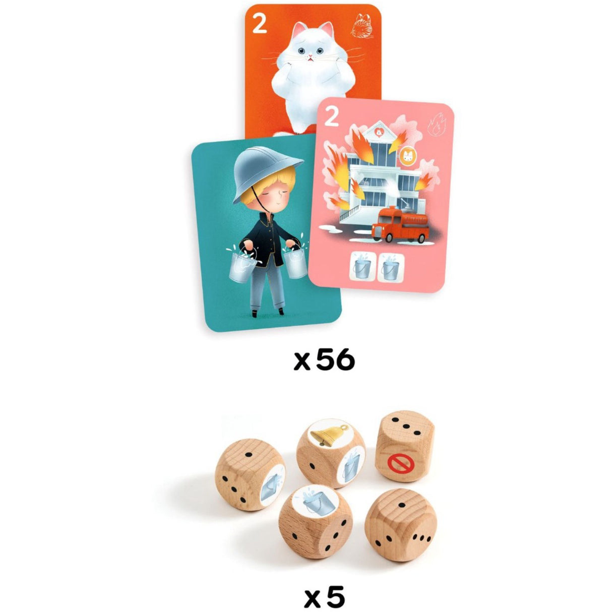 Djeco Dice Game, Pets Rescue