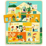 Djeco Layer On Layer Jigsaw Puzzle, The House