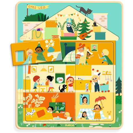 Djeco Layer On Layer Jigsaw Puzzle, The House