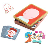 Djeco Inzebox Magnet Leg, Portraits