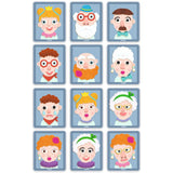 Djeco Inzebox Magnet Leg, Portraits