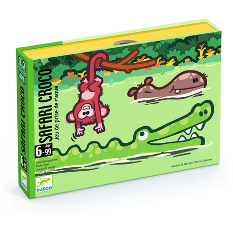 Djeco Card Game, Safari Croco