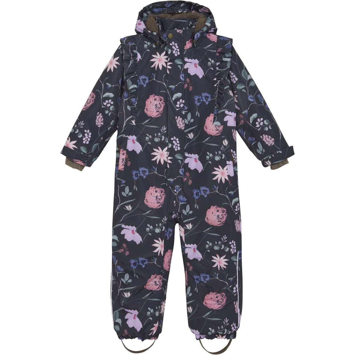 En Fant Ebony Snowsuit W. Frills
