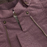 En Fant Rose Taupe Baby Snowsuit W. Frills