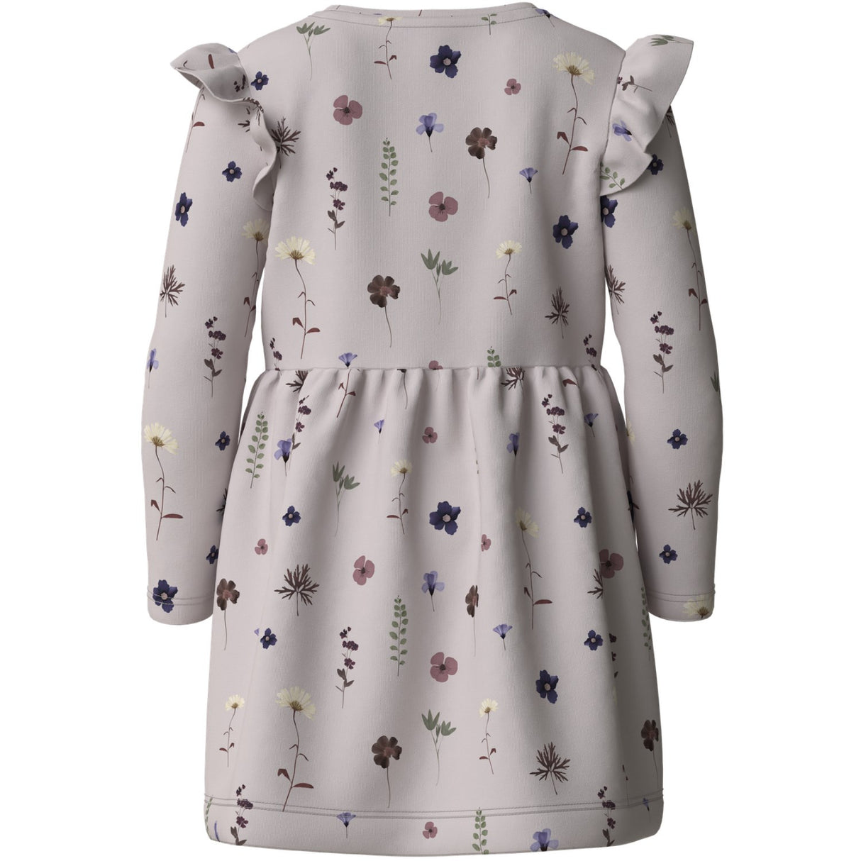 Name It Lilac Ash Nmffilulu Ls Dress