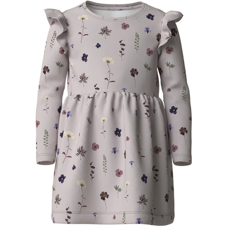 Name It Lilac Ash Nmffilulu Ls Dress