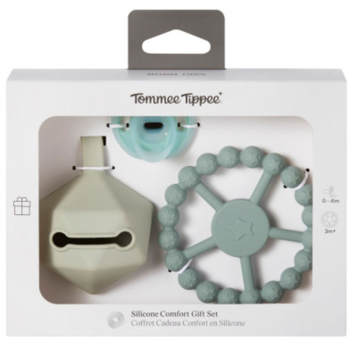 Tommee Tippee Silicone Giftset Green